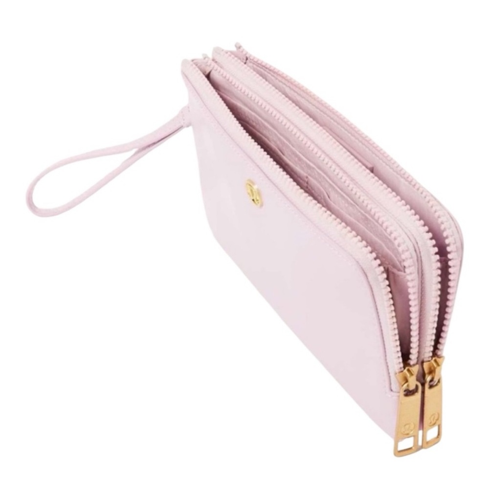Lululemon Athletica Pink Curved Wristlet - Picture 6 of 6